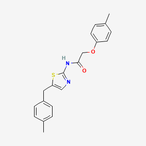 N-[5-(4-methylbenzyl)-1,3-thiazol-2-yl]-2-(4-methylphenoxy)acetamide