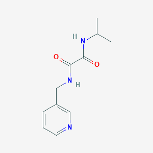 N-(propan-2-yl)-N'-(pyridin-3-ylmethyl)ethanediamide