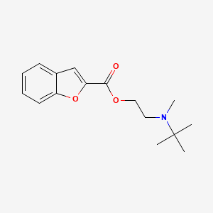 2-[Tert-butyl(methyl)amino]ethyl 1-benzofuran-2-carboxylate