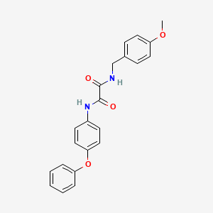 N-(4-methoxybenzyl)-N'-(4-phenoxyphenyl)ethanediamide