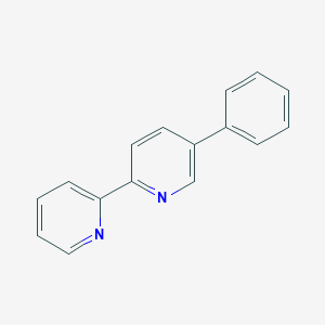 molecular formula C16H12N2 B116423 5-Phenyl-2,2'-bipyridine CAS No. 156972-80-4