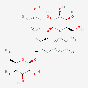 molecular formula C32H46O16 B1164240 (+)-Secoisolariciresinoldiglucoside CAS No. 257930-74-8