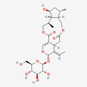 molecular formula C26H38O12 B1164243 Nudifloside C CAS No. 297740-99-9