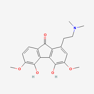 molecular formula C19H21NO5 B1164251 Caulophylline B CAS No. 1359978-55-4