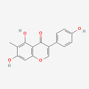 molecular formula C16H12O5 B1164259 6-甲基染料木黄酮 CAS No. 97575-49-0