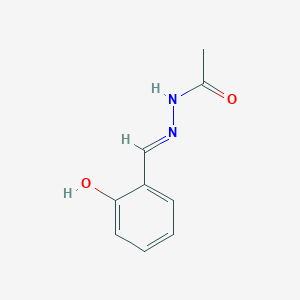 molecular formula C9H10N2O2 B11642637 N'-(2-hydroxybenzylidene)acetohydrazide CAS No. 5941-05-9