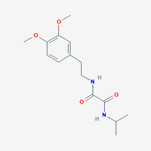 N-[2-(3,4-dimethoxyphenyl)ethyl]-N'-(propan-2-yl)ethanediamide