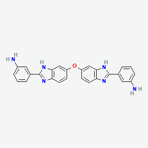 3-(5-{[2-(3-aminophenyl)-1H-benzimidazol-6-yl]oxy}-1H-benzimidazol-2-yl)aniline