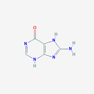 B116433 8-Amino-3,7-dihydropurin-6-one CAS No. 45893-20-7