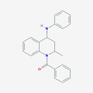 (2-Methyl-4-(phenylamino)-3,4-dihydroquinolin-1(2H)-yl)(phenyl)methanone