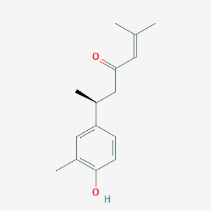 6-(4-Hydroxy-3-methylphenyl)-2-methylhept-2-EN-4-one
