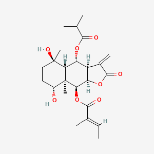molecular formula C24H34O8 B1164398 Wedelialactone A CAS No. 175862-40-5