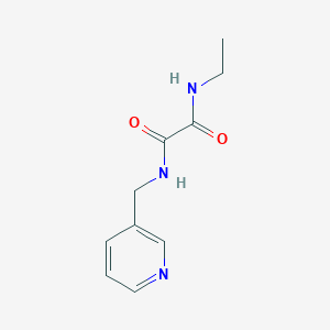 molecular formula C10H13N3O2 B11644218 N-ethyl-N'-(pyridin-3-ylmethyl)ethanediamide 