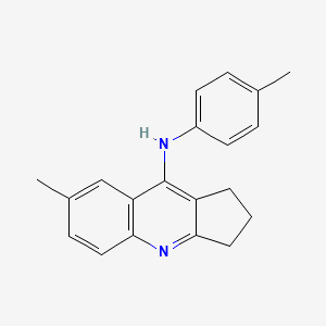 7-methyl-N-(4-methylphenyl)-2,3-dihydro-1H-cyclopenta[b]quinolin-9-amine