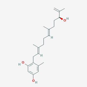 molecular formula C22H32O3 B1164474 17-Hydroxy-18-dehydroneogrifolin CAS No. 1630936-42-3