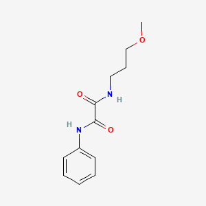 N-(3-methoxypropyl)-N'-phenylethanediamide