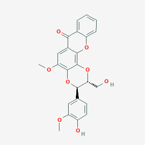 molecular formula C24H20O8 B1164478 基尔柯林 CAS No. 64280-48-4