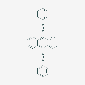 molecular formula C30H18 B116448 9,10-双(苯乙炔基)蒽 CAS No. 10075-85-1