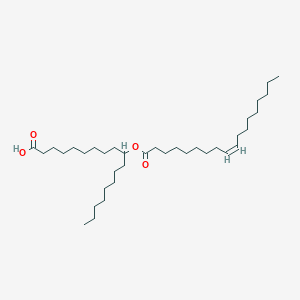 10-(9Z-octadecenoyloxy)-octadecanoic acid