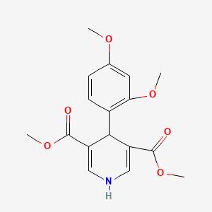 Dimethyl 4-(2,4-dimethoxyphenyl)-1,4-dihydropyridine-3,5-dicarboxylate