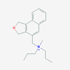 N-(1,3-dihydronaphtho[1,2-c]furan-4-ylmethyl)-N-methyl-N-propylpropan-1-aminium