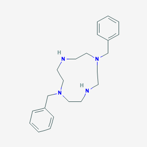 molecular formula C22H32N4 B116461 1,7-二苄基-1,4,7,10-四氮杂环十二烷 CAS No. 156970-79-5