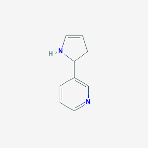 B116467 3-(2,3-Dihydro-1H-pyrrol-2-yl)pyridine CAS No. 144648-79-3