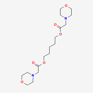 Pentane-1,5-diyl bis(morpholin-4-ylacetate)