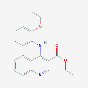 Ethyl 4-[(2-ethoxyphenyl)amino]quinoline-3-carboxylate