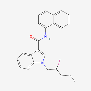 molecular formula C24H23FN2O B1164697 1-(2-氟戊基)-N-(萘-1-基)-1H-吲哚-3-甲酰胺 