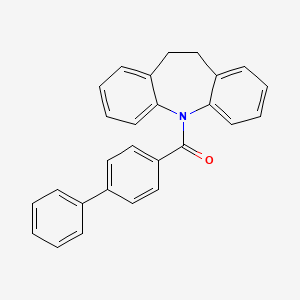 biphenyl-4-yl(10,11-dihydro-5H-dibenzo[b,f]azepin-5-yl)methanone