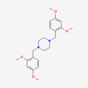 1,4-Bis[(2,4-dimethoxyphenyl)methyl]piperazine