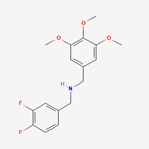 1-(3,4-difluorophenyl)-N-(3,4,5-trimethoxybenzyl)methanamine