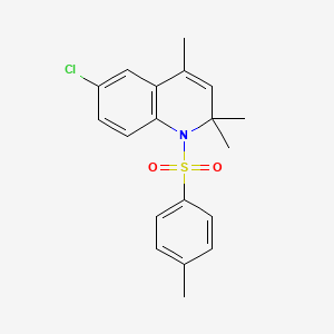 6-Chloro-2,2,4-trimethyl-1-[(4-methylphenyl)sulfonyl]-1,2-dihydroquinoline