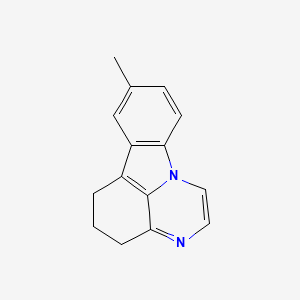 8-Methyl-5,6-dihydro-4H-pyrazino[3,2,1-jk]carbazole