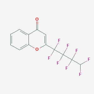 2-(1,1,2,2,3,3,4,4-octafluorobutyl)-4H-chromen-4-one