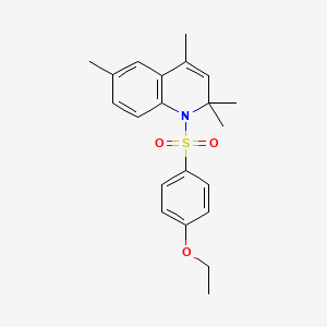 1-[(4-Ethoxyphenyl)sulfonyl]-2,2,4,6-tetramethyl-1,2-dihydroquinoline