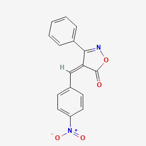 (Z)-4-(4-Nitrobenzylidene)-3-phenylisoxazol-5(4H)-one