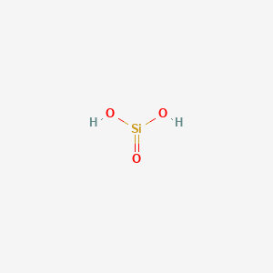 molecular formula H2O3Si B1164916 メタケイ酸 CAS No. 7699-41-4