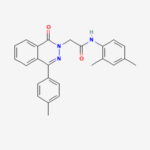 N-(2,4-dimethylphenyl)-2-[4-(4-methylphenyl)-1-oxophthalazin-2(1H)-yl]acetamide