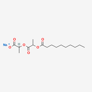 molecular formula C16H27NaO6 B1164930 Sodium capryl lactylate CAS No. 13557-74-9