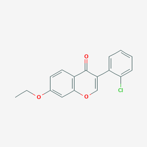 3-(2-chlorophenyl)-7-ethoxy-4H-chromen-4-one