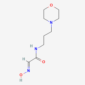 (2E)-2-(hydroxyimino)-N-[3-(morpholin-4-yl)propyl]ethanamide