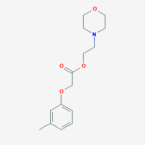 2-(Morpholin-4-yl)ethyl (3-methylphenoxy)acetate