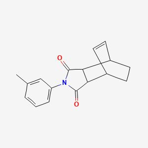 2-(3-methylphenyl)-3a,4,7,7a-tetrahydro-1H-4,7-ethanoisoindole-1,3(2H)-dione