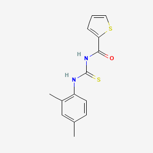 N-[(2,4-dimethylphenyl)carbamothioyl]thiophene-2-carboxamide