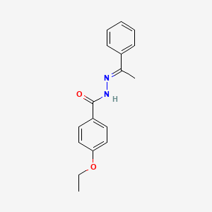 4-ethoxy-N'-[(1E)-1-phenylethylidene]benzohydrazide