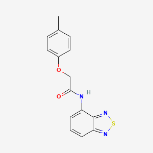 N-(2,1,3-benzothiadiazol-4-yl)-2-(4-methylphenoxy)acetamide