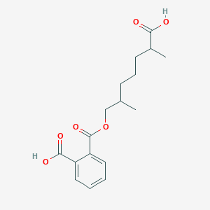molecular formula C17H22O6 B1165116 Mono(6-carboxy-2-methylheptyl) phthalate CAS No. 1923895-92-4