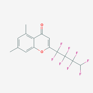 5,7-dimethyl-2-(1,1,2,2,3,3,4,4-octafluorobutyl)-4H-chromen-4-one